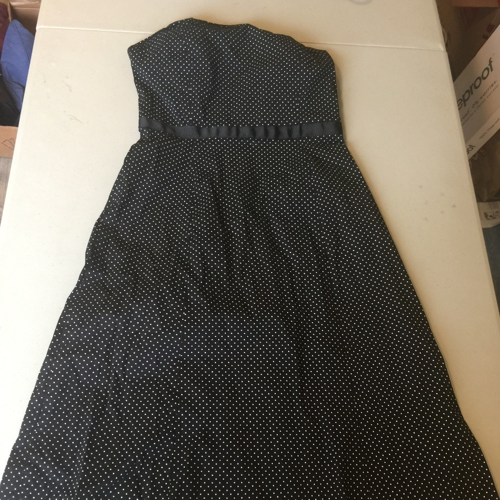 Ruby Rox Black Strapless Dress